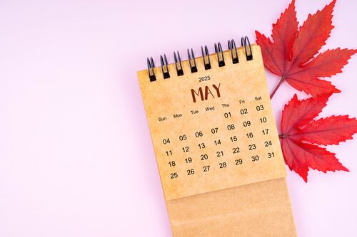 Key Dates for May 2025